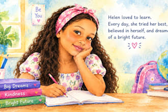 children story book illustration children story children story book illustration