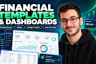 create financial templates, budget planners, and spreadsheets