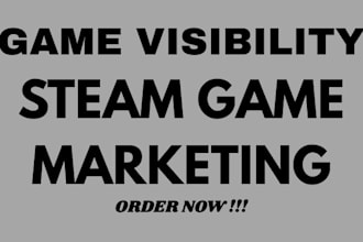 do steam game promotion, steam marketing,