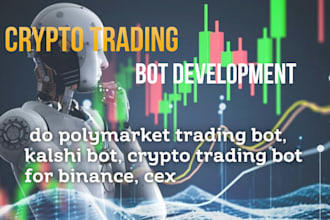 do polymarket trading bot, kalshi bot, crypto trading bot for binance, cex