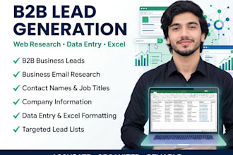 do b2b lead generation, email list, and, prospect listing