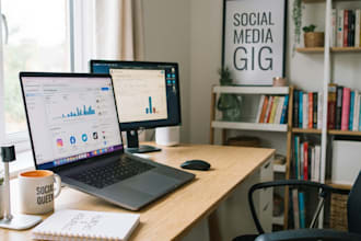 do social media management