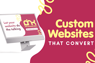design a custom 5 page website that turns visitors into clients