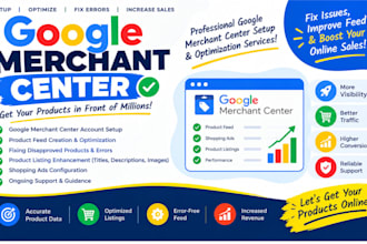 fix google ads merchant center and business profile