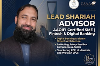 professional shariah advisor and islamic finance consultant