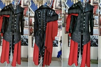sew fabric cosplay costume anime character outfit commission cosplay pattern