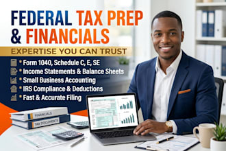 prepare US federal tax returns and financial statements