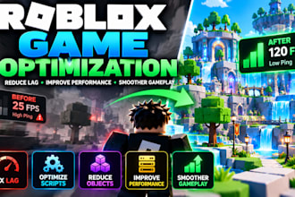 optimize roblox games and fix lag