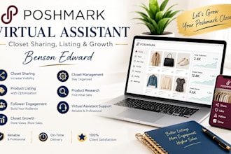 manage your poshmark closet listings sharing and growth