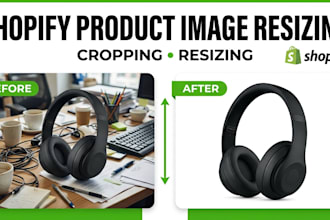 crop and resize product images for your shopify store