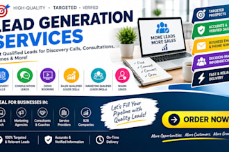 discovery call consultation demo booking sales marketing qualified warm leads