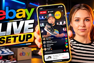 setup ebay live obs vertical stream