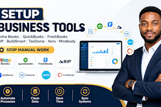 setup zoho books rip buildsmart quickbooks taxdome freshbooks xero mindbody