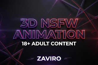 create 3d nsfw character model daz3d metahuman adult animation for game or VR