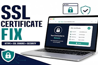 fix SSL certificate errors and https security issues
