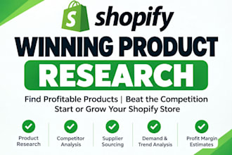 find trending and profitable products for shopify dropshipping