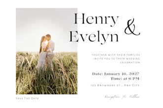 design a beautiful custom invitation