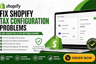 fix shopify tax collection, shipping tax, and rate issues