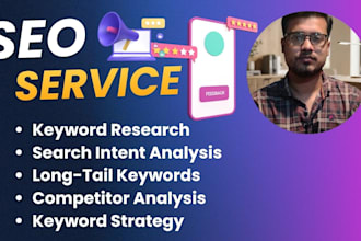 do SEO keyword research and competitor analysis