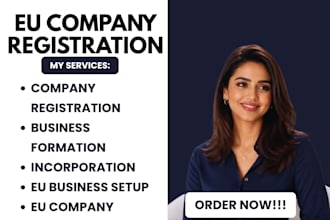 eu company registration, business incorporation, tax setup, business formation