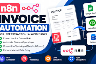 automate ai invoice ocr, pdf extraction and finance ops workflows in n8n