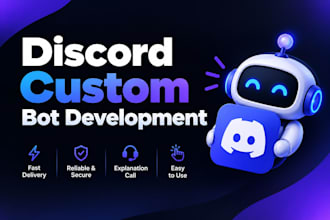 create a custom discord bot with custom features
