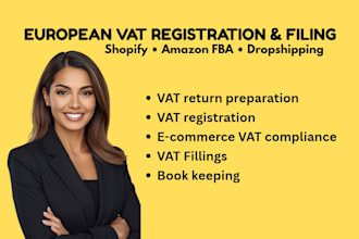 do vat registration vat filings and book keeping in eu