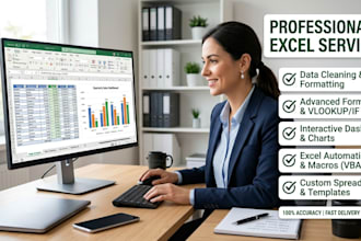 clean, analyze, and visualize data in excel