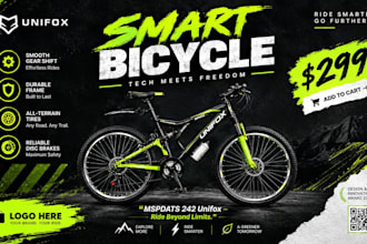 design professional product advertising poster