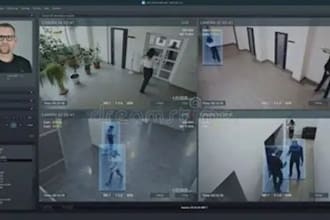 develop face recognition access control cctv computer vision ai system