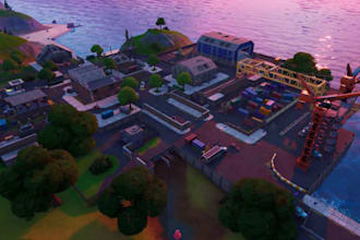 design and create a professional custom fortnite uefn map