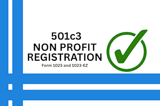 file 501c3 tax exempt form 1023, form 990, and nonprofit registration