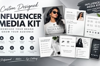 do influencer media kit influencer kit press kit brand collaboration