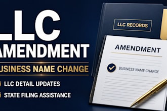 file llc articles of amendment and change your business name