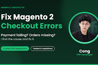 fix magento 2 checkout errors and payment gateway issues