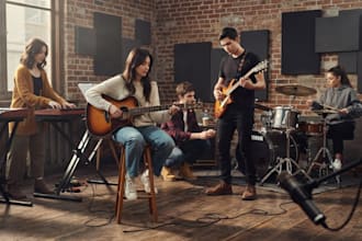 recreate your ai songs with live instruments