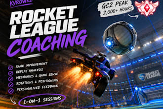 coach you in rocket league as a gc2 player