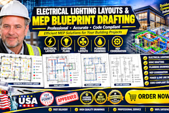 draft electrical blueprints plumbing profiles and hvac mep plans fl