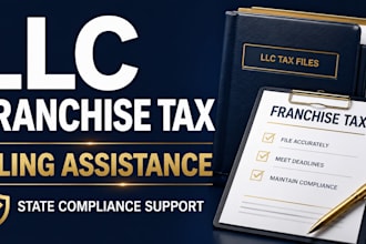 assist with llc franchise tax filing and state compliance