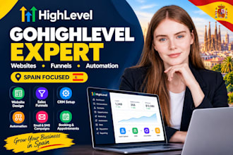 spain gohighlevel expert spain salesfunnel spain highlevel website spain ghl SEO
