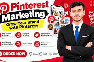 pinterest marketing seo pin design and account management