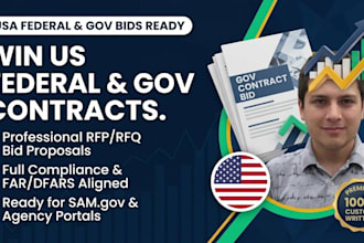 write winning government contract proposals USA federal bids and win contracts