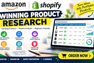 find trending shopify dropshipping products for beginners and market research
