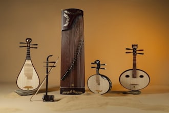 record live erhu, fiddle, lute, pipa and harp for your music
