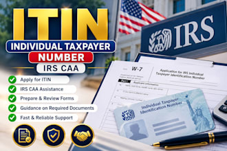 get your itin individual taxpayer number as irs caa