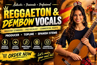 be your spanish songwriter for reggaeton and latin pop