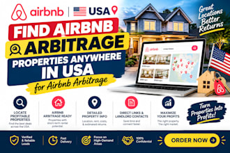 find airbnb arbitrage properties anywhere in USA for airbnb arbitrage