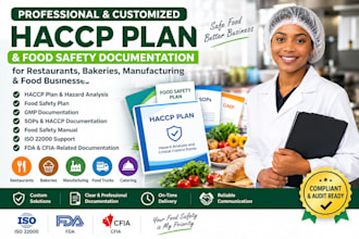 develop haccp monitoring form and corrective action procedures for your business