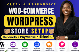 setup wordpress woocommerce store payment gateway shipping woocommerce checkout