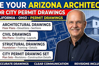 be your arizona architect for city permit drawing california ohio permit drawing